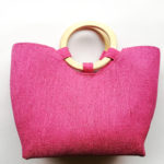 Pink Gleary Abaca Bag