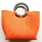 Orange Gleary Abaca bag
